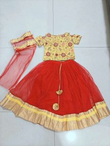 Lehnga For A Beautiful ❤️ Girl