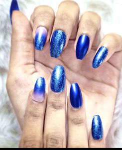 Blue Nail Set