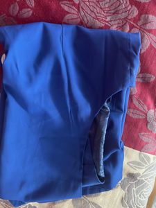 Vibrant Blue Formal Waistcoat Vest