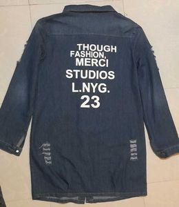 Denim Jacket Cum Dress