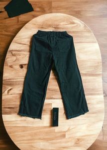 Green Wide Leg Pant