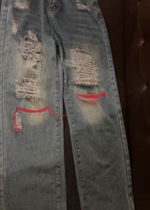 Y2k relaxed fit highly washed jeans