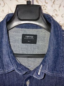 TOFFEE Summer Denim Half Shirt