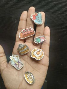 Food Phone Charms ×3