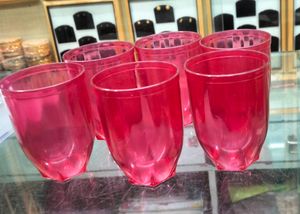 Plastic glass 6 peace