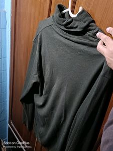 Polo Neck Green Full Sleeves