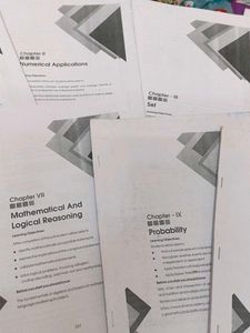 Class 11th Applied Mathematics Cbse Handbook