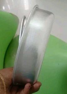 Round Aluminium Cake Mould - Set Of 3