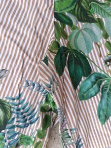 Zara Floral Striped Palazzo