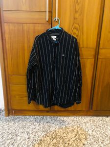 Lacoste Striped Button-Down Shirt