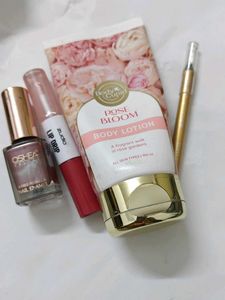 ✨ Beauty Care Combo – Lotion + Lip + Eye + Nails ✨