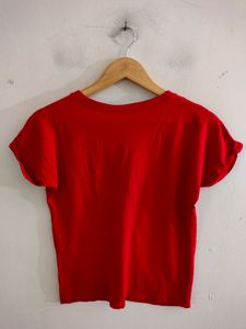 Red  Graphic Tee