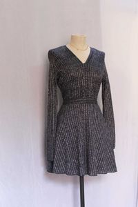 Zara Shimmery Knit Dress