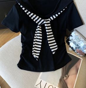 Savana Sailor scarf black Tshirt