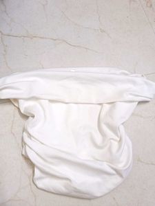 White Ruched Top