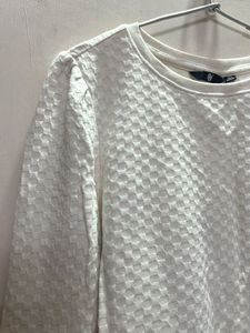 Off White Long Sleeve Top - A New One 🥰