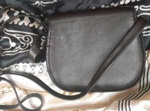 Leather sling bag