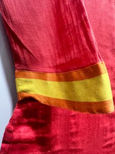 BIBA Red &amp; Gold Kurta.