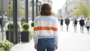 Striped Cardigan Sweater⭐