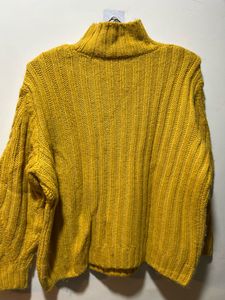 Cable Knit Turtleneck Sweater