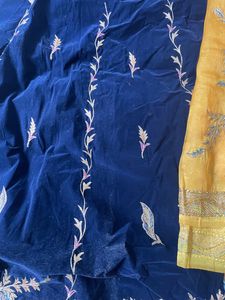 Velvet Zari Work Lehenga