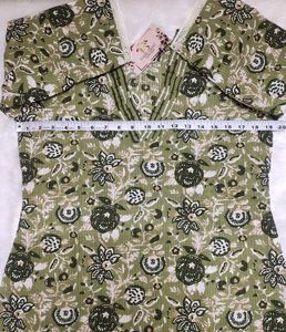 Floral Print Kurta Set