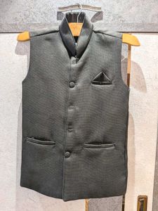 Stylish Jet Black Modi Jacket