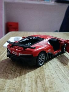 Red Toy Car Model