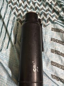 Black Stainless Steel Water Bottle – Reusable, Eco