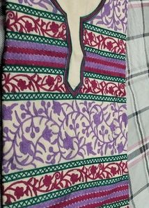 Unstitched Suit With Dupatta