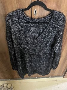 A Party wear Grey Winter Tunic