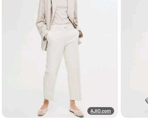 H&amp;M White Trousers