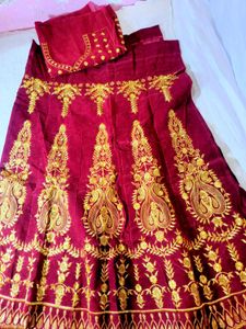 🆕semi Stitched Lahenga Choli For Women