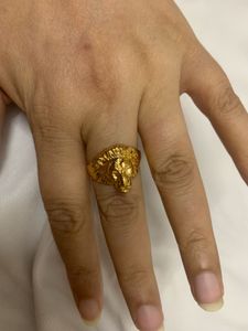 Lion Face Ring