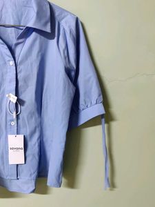 Savana Blue Short Sleeve Shirt.✨