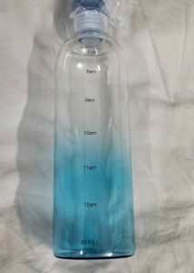 Glass Motivation Water Bottle 🍾
