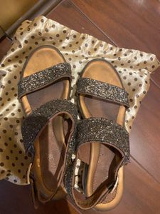 Sparkly Gold Sandals