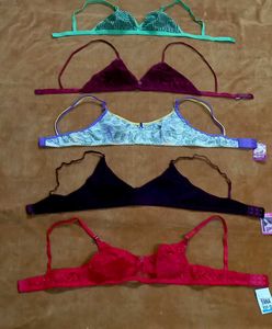 Colorful Bra Bundle - 5 Bras