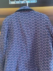 Patterned Blazer Jacket