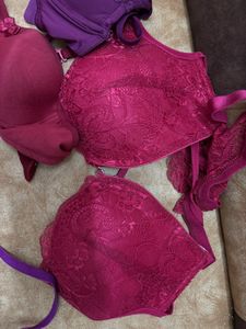 Burgundy &amp; Purple Bra Bundle