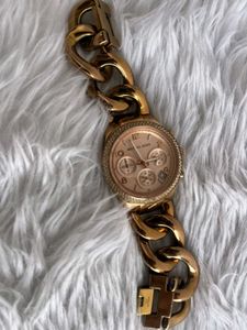 Michael Kors Runway Crystal Chronograph Watch