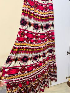 Patterned Maxi Dress