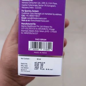 THE DERMA CO 2% SALICYLIC ACID FACE SERUM