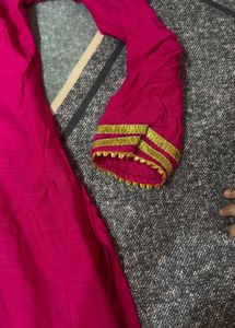 Elegant Pink Kurta And Sharara Set