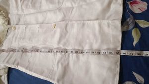 Fur Collar White Coat by Laks*ita