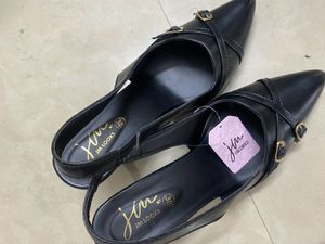 Black Mule  Heels