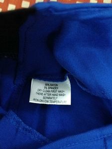 🏋️‍♀️ Blue Workout Pants