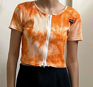 Cute Tie-Dye crop top