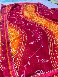 bhandhej sari