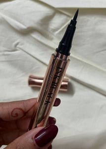 Black waterproof eyeliner